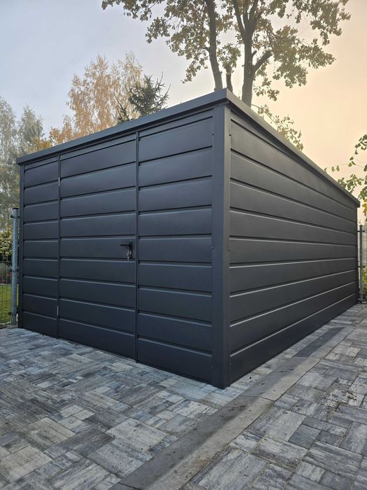 Garaż blaszany z Wiatą Carport Hala Magazyn Pomieszczenie Gospodarcze