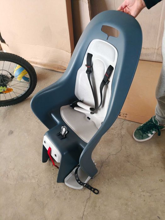 Cadeira de Bicicleta Bebé Fixação no Porta-bagagens