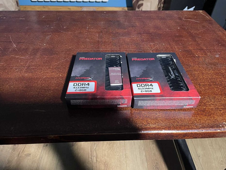 Zestaw pamięci DDR4 32 GB (4x8 GB) Kingston Hyperx Predator 4133 MHz CL19