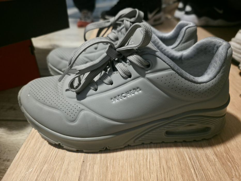 Scechers szare r. 36,5 jak nowe