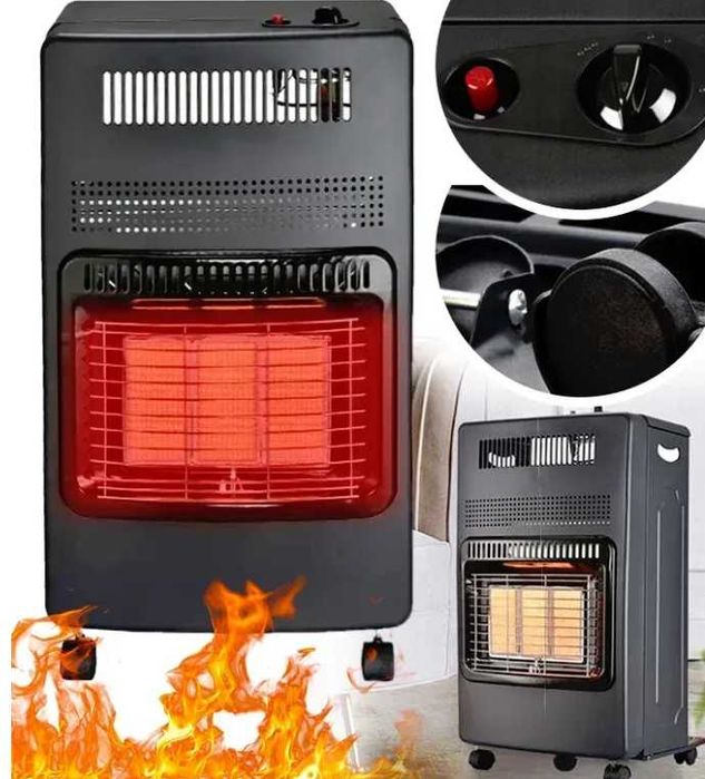 Газовий інфрачервоний обігрівач для приміщень 4200 Вт Польща