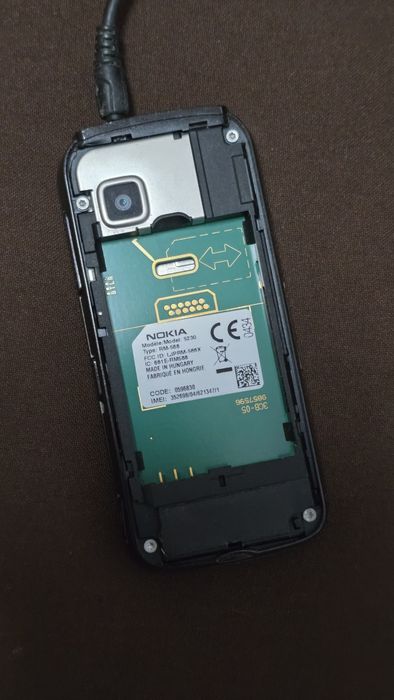 Nokia 5230 Desbloqueado Ótimo Estado + Bolsa - 25€