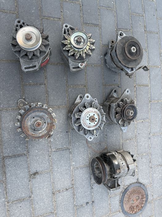 Stare alternatory fiat 125p  i inne stan nieznany