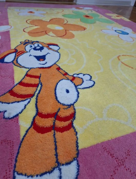 Dywan z pięknym wzorem