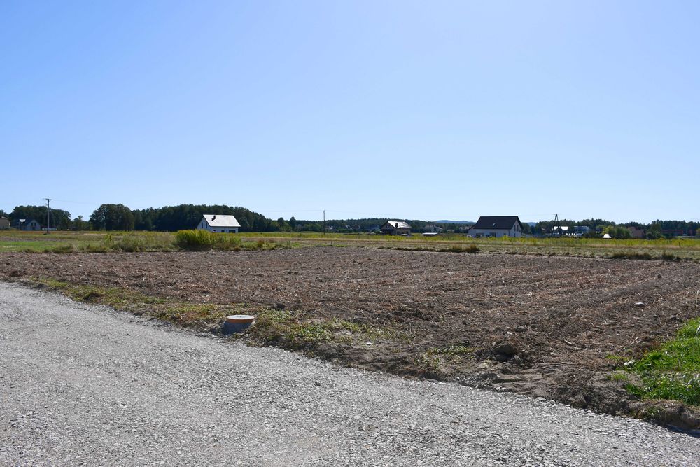 Piękna działka w pełni uzbrojona, 934 m², Ładna gm. Skrzyszów, 2,5 km od Tarnowa - Widok 5