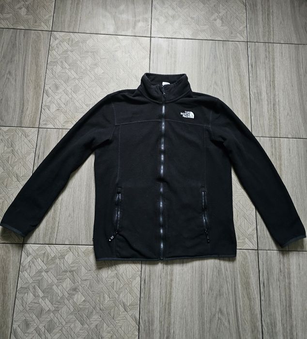 Флісова кофта, фліска The North Face Circular Design М- L чорна