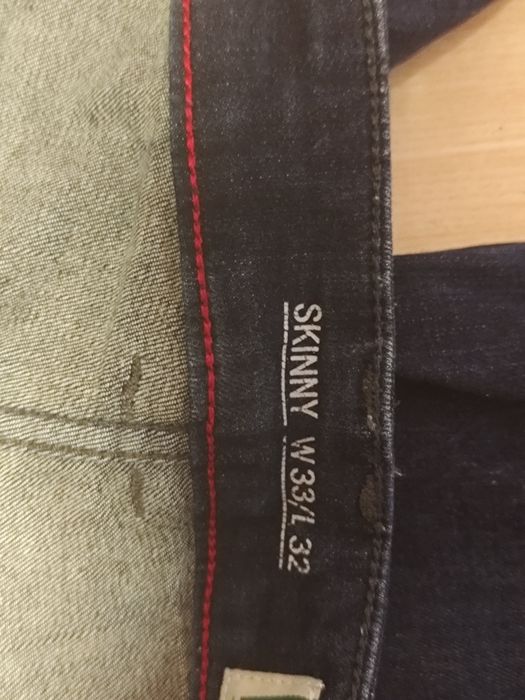 Spodnie damskie jeansy rozm L