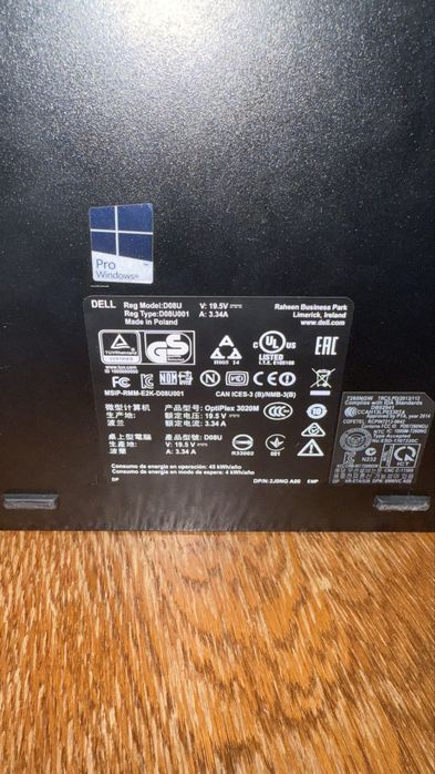 Dell optiplex 3020M + gratisy