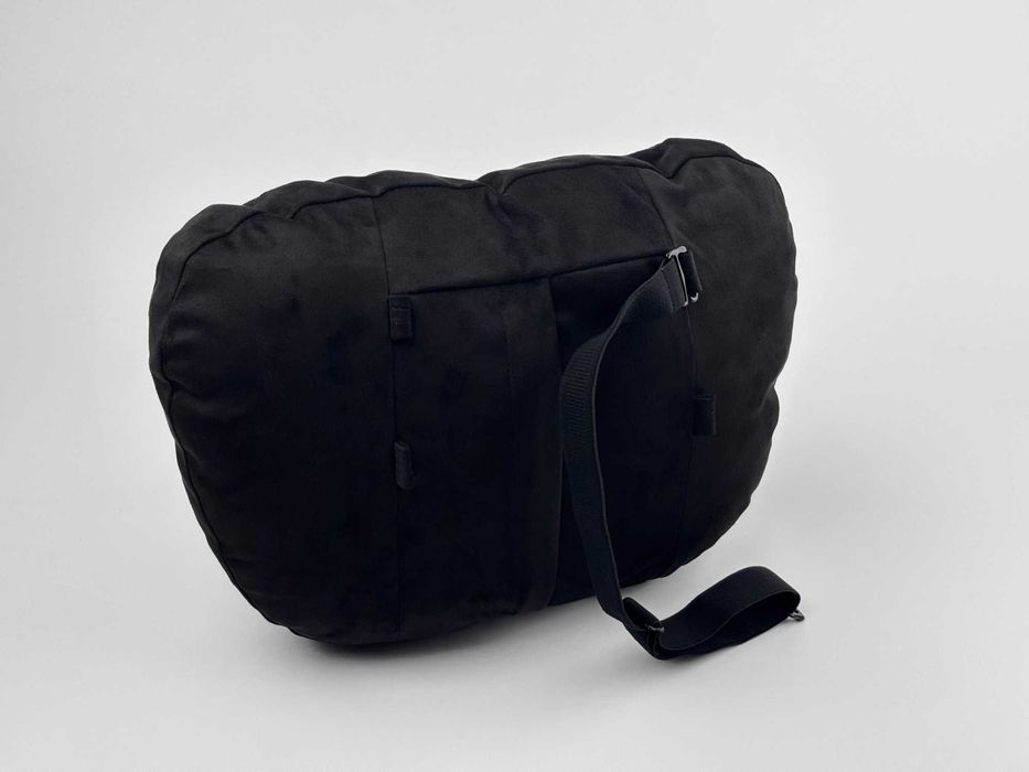 Замшевий преміальній підголовник в авто подголовник подушка Premium