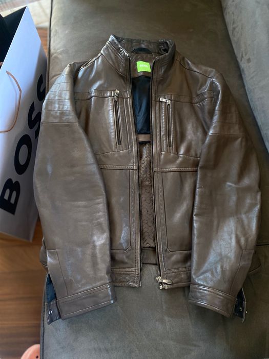 Hugo Boss шкіряна куртка