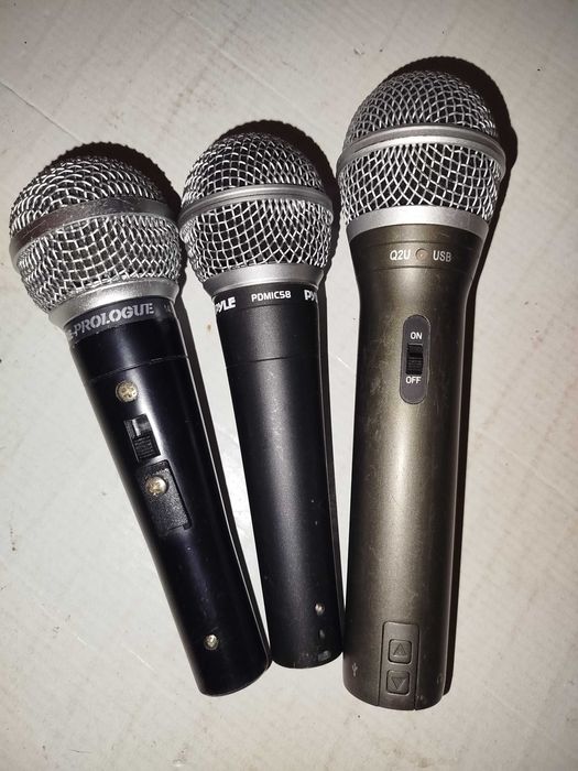 Мікрофон Blue HyperX M-Audio Shure Pyle Samson Sterling Audio Rode