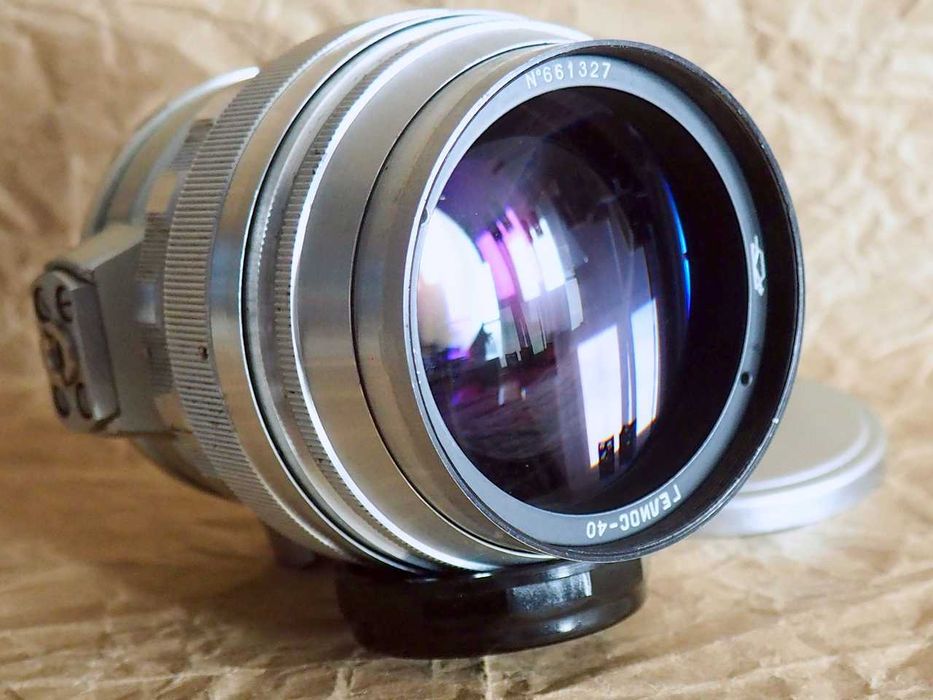 Obiektyw Helios-40 85mm f1.5(biały, raritet).