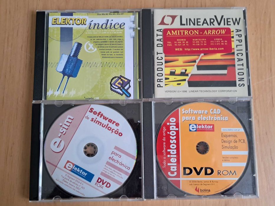 CD-ROMs sobre electrónica