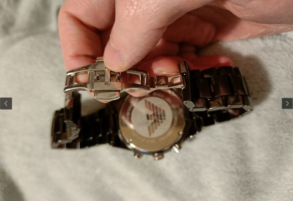 Zegarek męski Emporio Armani ceramica AR1421