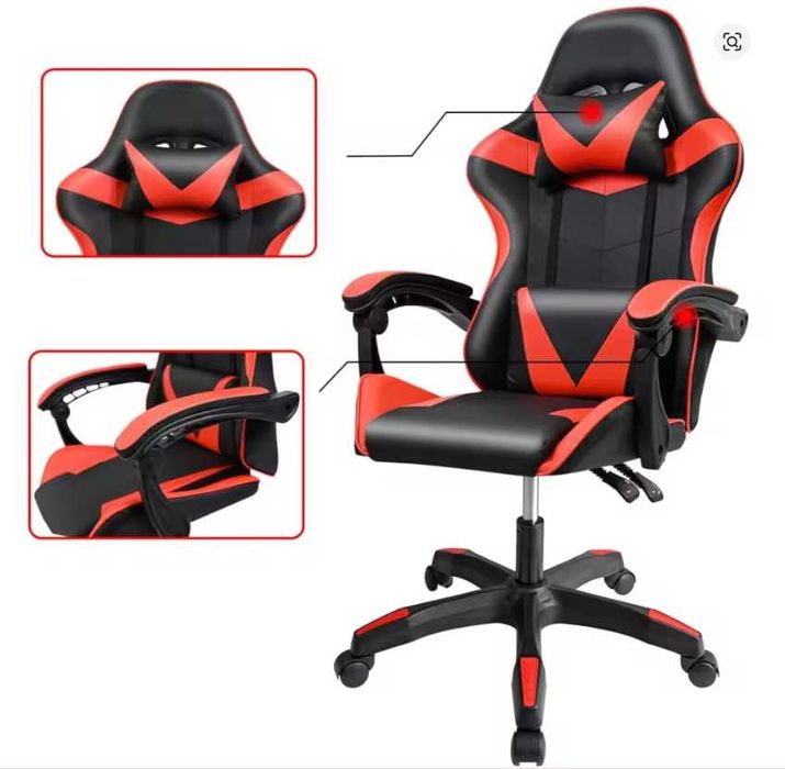 F22- Cadeira Gaming c/ ou s/ apoio de pés Várias cores