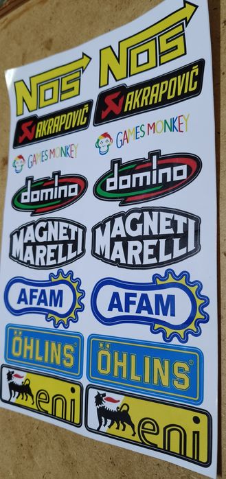 Pack de 14 Autocolantes Adesivos - Envio Grátis