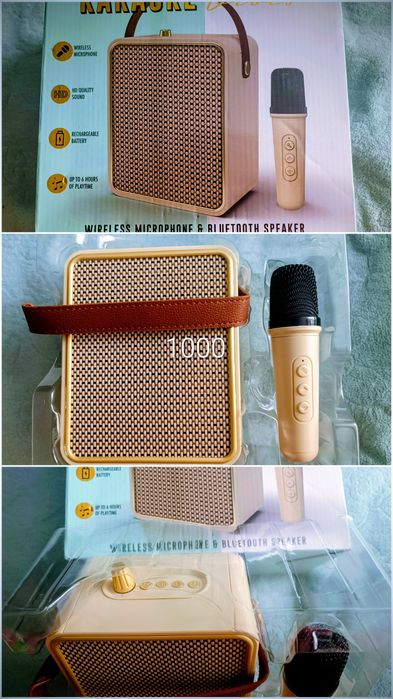 Портативные  Bluetooth колонки,караоке