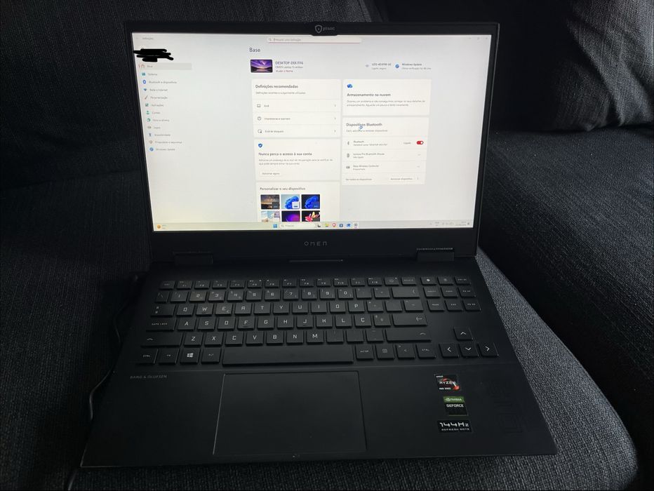 Omen Laptop 15.6’ AMD Ryzen 7 RTX 2060 16GB RAM