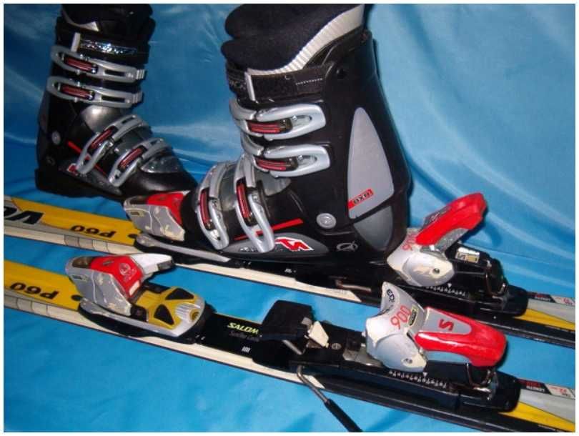 Super komplet narty VOLKI 130 + buty NORDICA 38