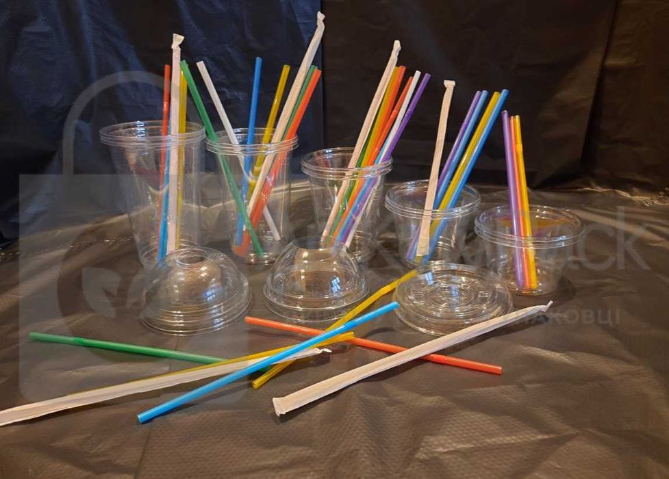 Стакани з Купольною Кришкою Купольные Стаканы