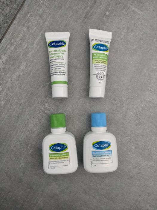 Zestaw cetaphil krem emulsja balsam