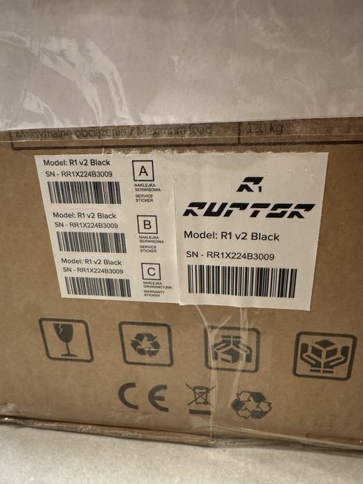 Ruptor R1 V2 czarna NOWA