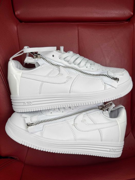 (ОПЛАТА ПІСЛЯ ОГЛЯДУ)Nike Lunar Force 1 Low Acronym White Найк Лунар