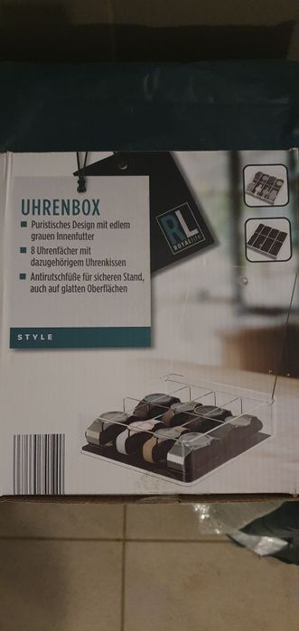 Box do przechowania zegarków