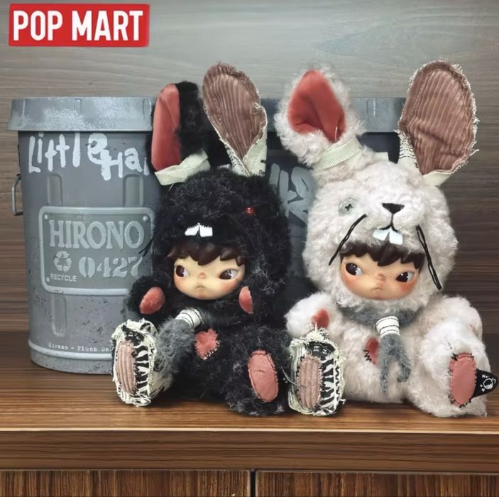 В наявності ‼️ Новинка ‼️ Pop Mart Hirono Little Hare Plush Doll Pendant