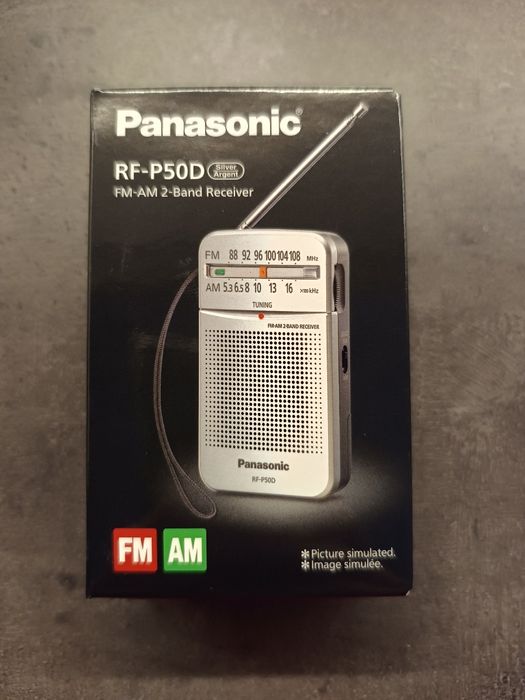 Радіоприймач кишеньковий Panasonic RF-P50D