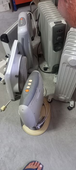 Aquecedores a óleo e electricos
