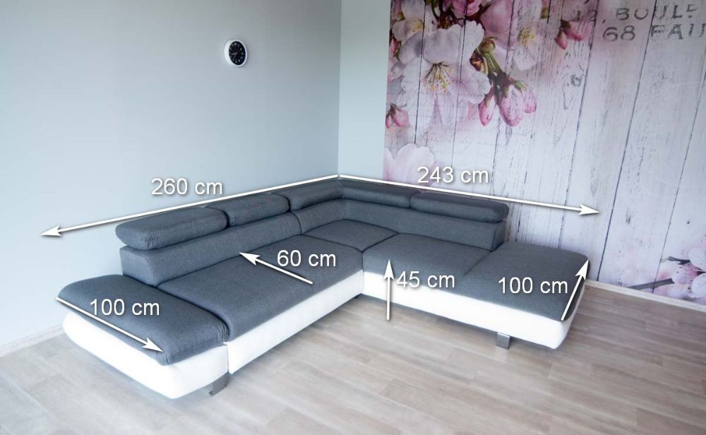 Narożnik Raty Rogówka NOWA z funkcją spania cała Polska