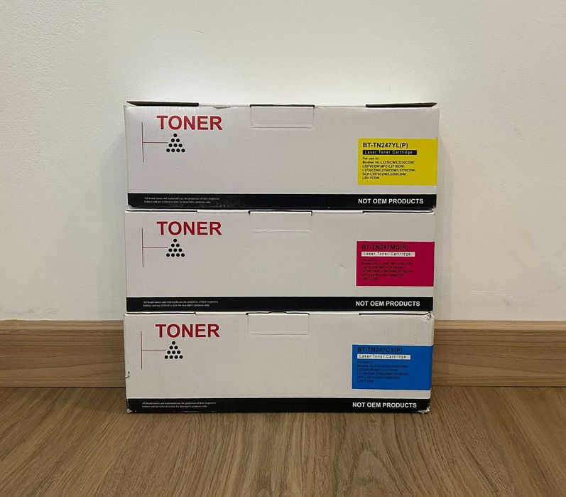 Toners Originais Brother TN247 (3 unidades)