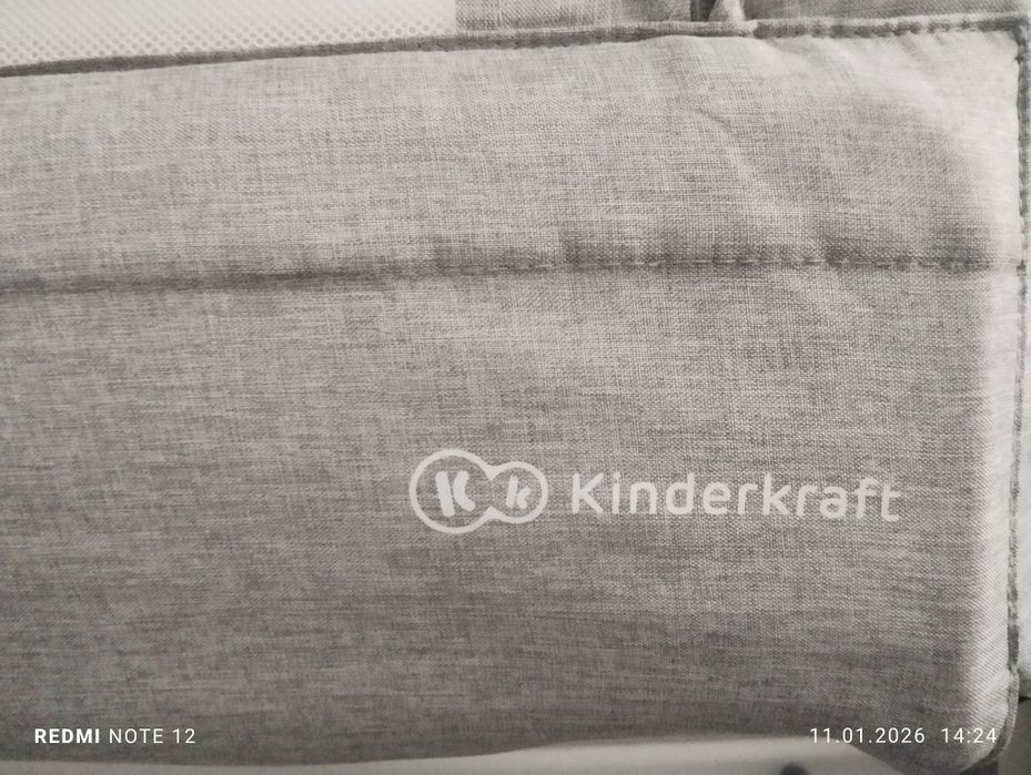 Dostawka KINDERKRAFT łóżeczko dostawne do łóżka