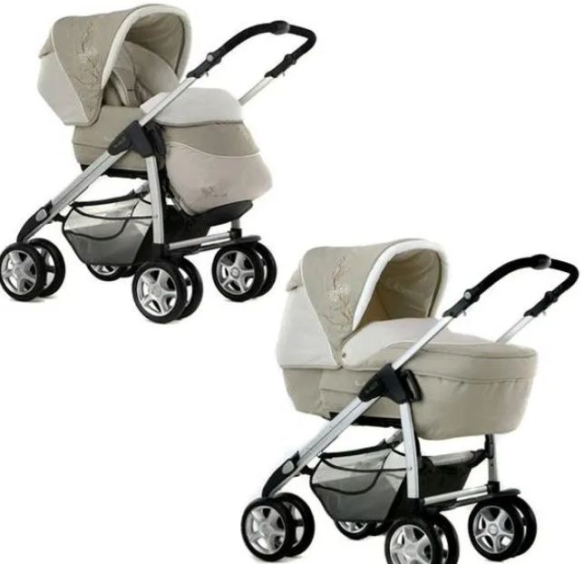 Kołysk + wózek głęboko- spacerowy Silver Cross