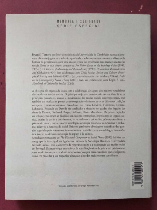 Teoria Social - Bryan S. Turner