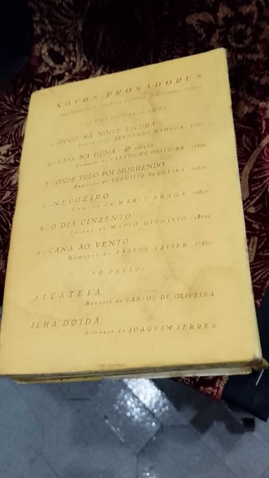Cana ao Vento 1944 Bastos Xavier 1ª Edição