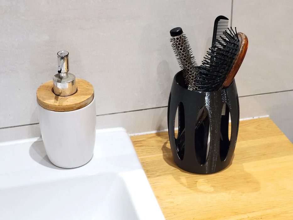 Organizador de Escovas de Cabelo