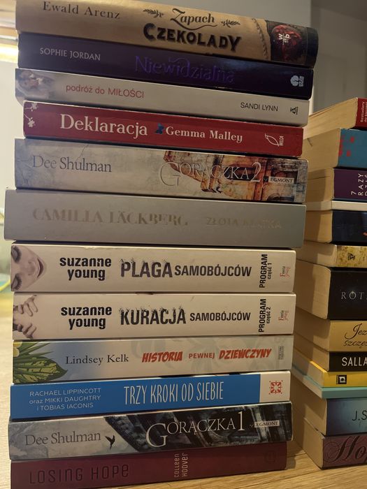 Zbiór książek (25sztuk)