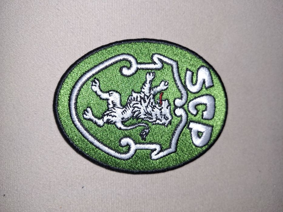 Patch Sporting Clube de Portugal Bordado 
Com cola quente que ativa co