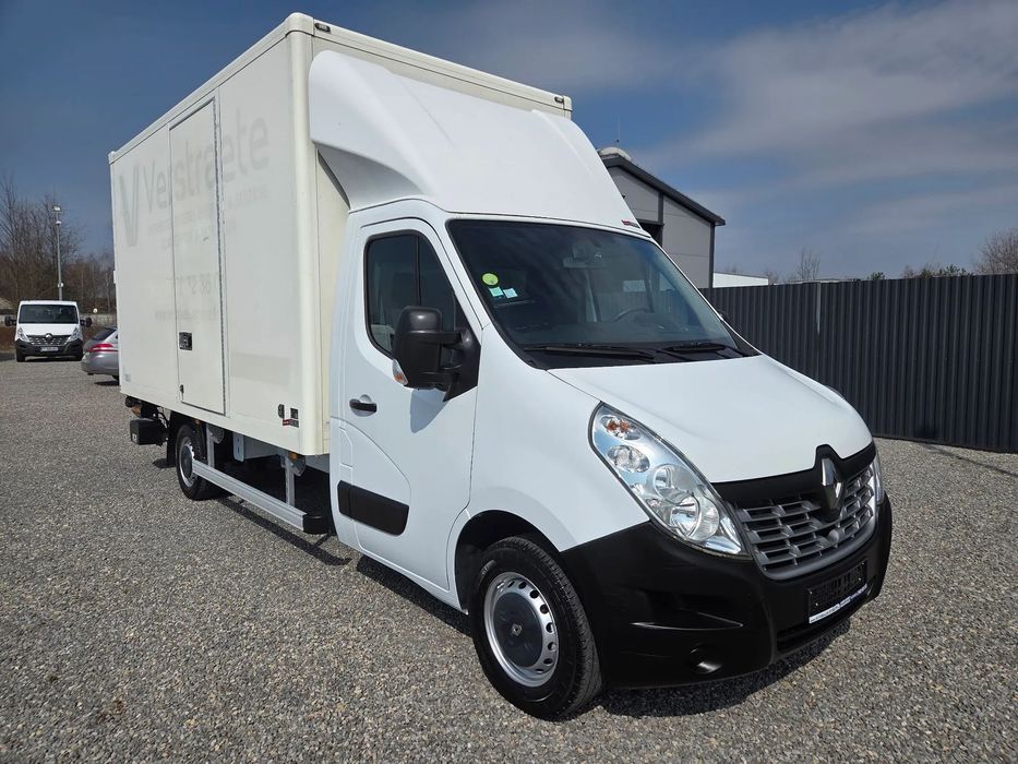Renault Master  2.3 130KM/ Kontener dł: 4,40 / D.boczne/ Winda 750Kg/ Klima /