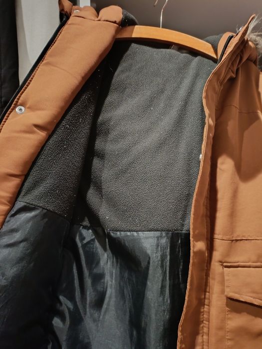 Kurtka zimowa parka 134 gruba ciepła