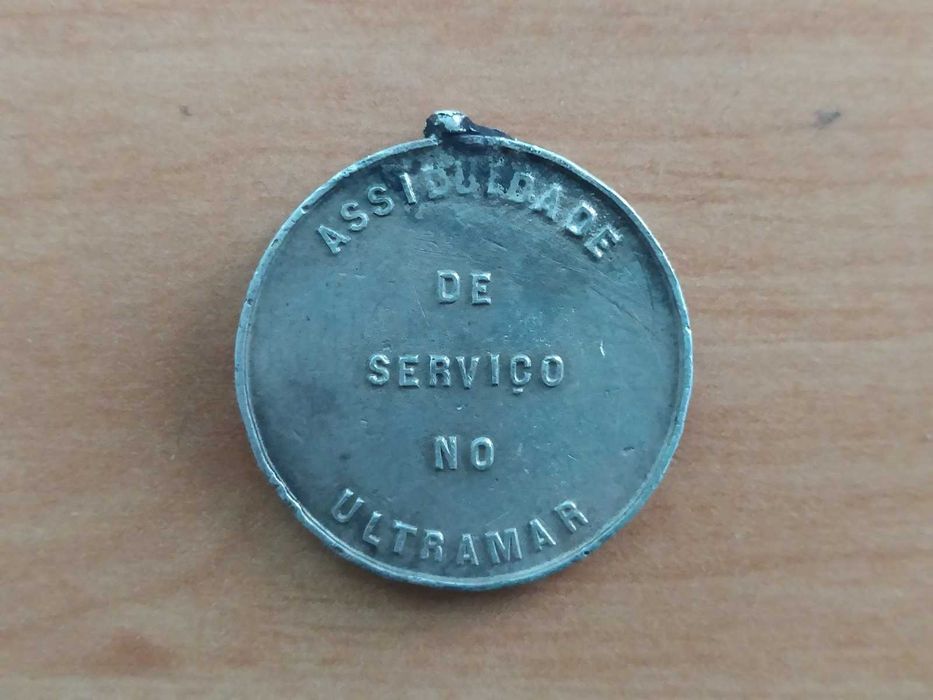 Medalha de Assiduidade de Serviço no Ultramar, D. Carlos I, 1891