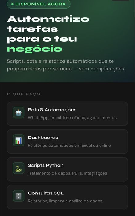 Automatizações Python e Bots para Negócios | Orçamento Grátis471266459596902400