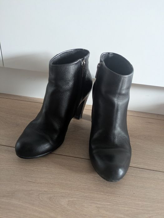 Czarne Botki Ryłko r. 38