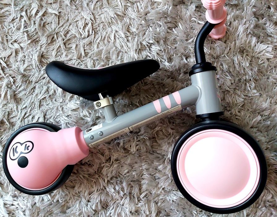 Nowy rowerek biegowy Kinderkraft Cutie 6" Różowy
