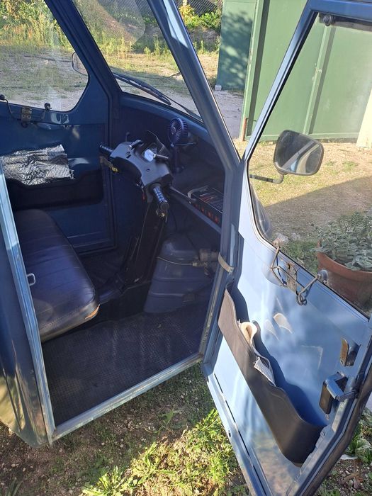 Ape 50 Piaggio azul