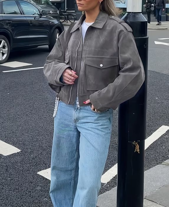 Куртка під замш, нова