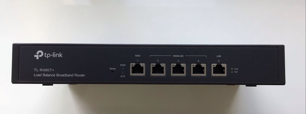 Маршрутизатор TP-LINK TL-R480T+ 4х100 Мбіт/с
