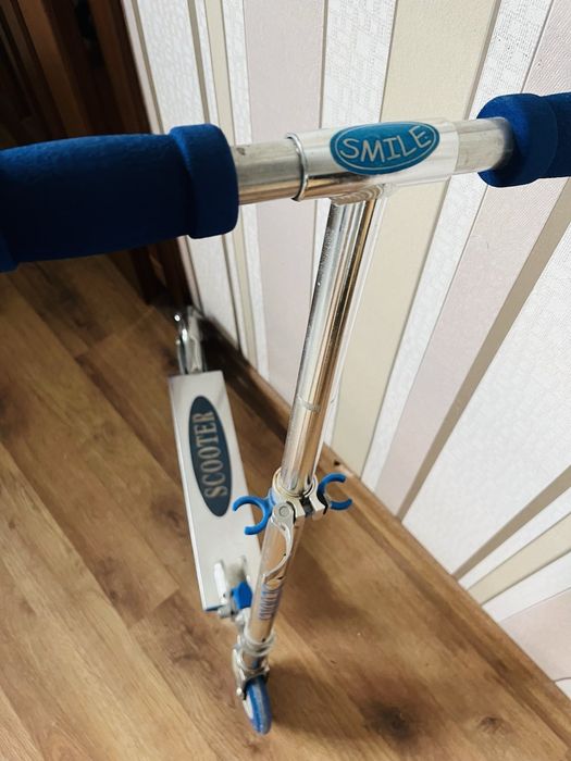 Двоколісний самокат Scooter (синій)